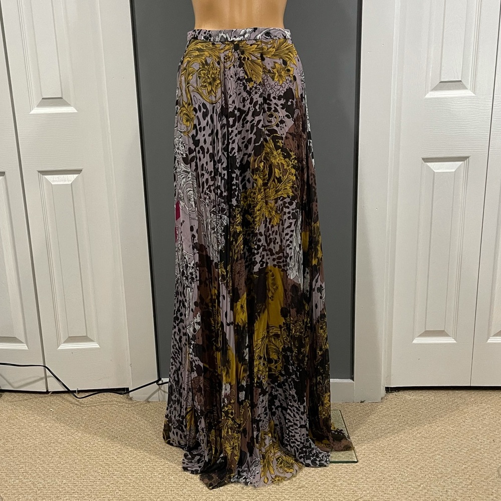 Versace Multicolor Maxi Skirt